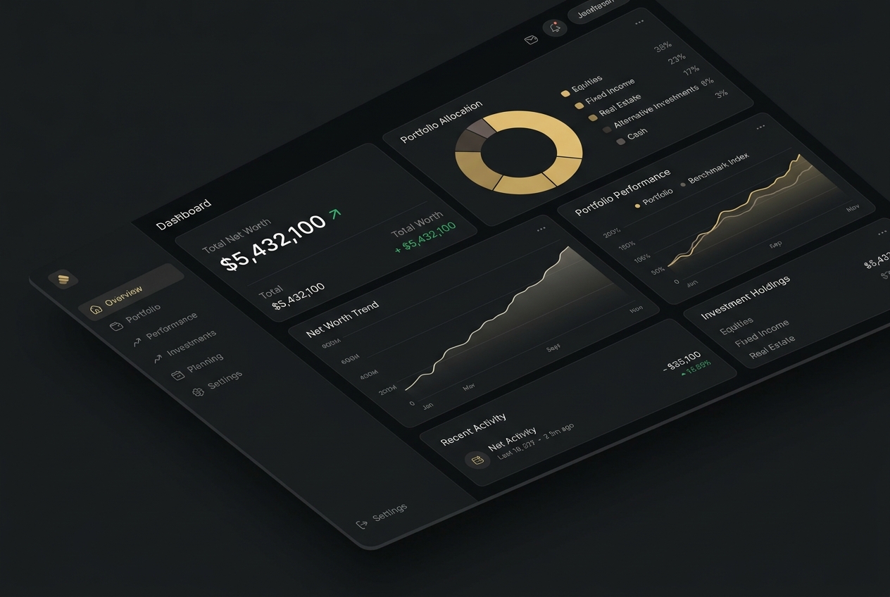 Invo Wealth dashboard